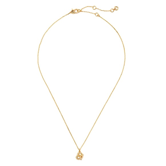 KATE SPADE • Dashing Beauty Pretzel Necklace - Picture 2 of 4